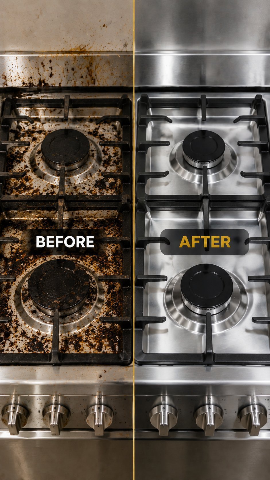 Professional house cleaning results by Golden Edge Clean in San Diego
